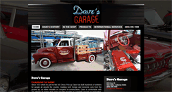 Desktop Screenshot of davesgarage-hotrodshop.com